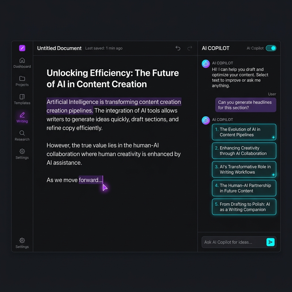 AI Content Copilot Workspace